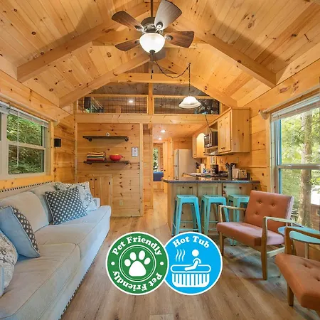 Ryon Tiny Home Cabin City-Side Rustic Retreat Chattanooga Extérieur photo